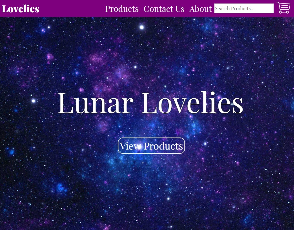 Lunar Lovelies E-commerce