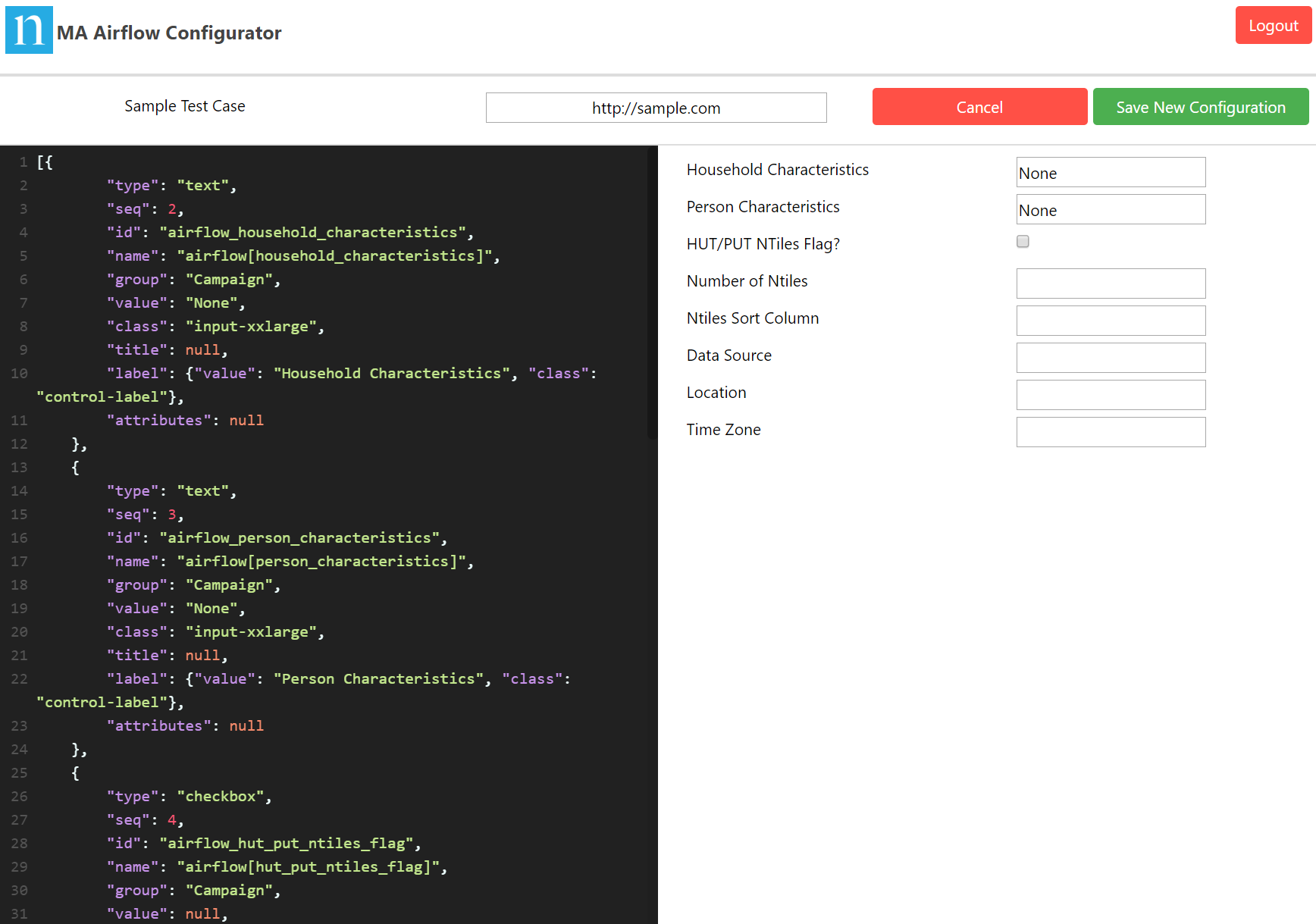 MA Airflow Configurator